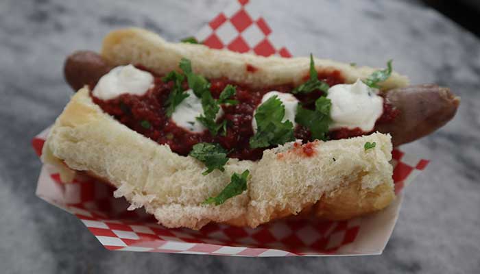 The Cherry Hut Door County Hot Dogs