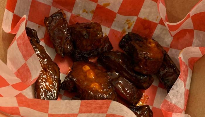 Door County Cherry Hut menu rib tips